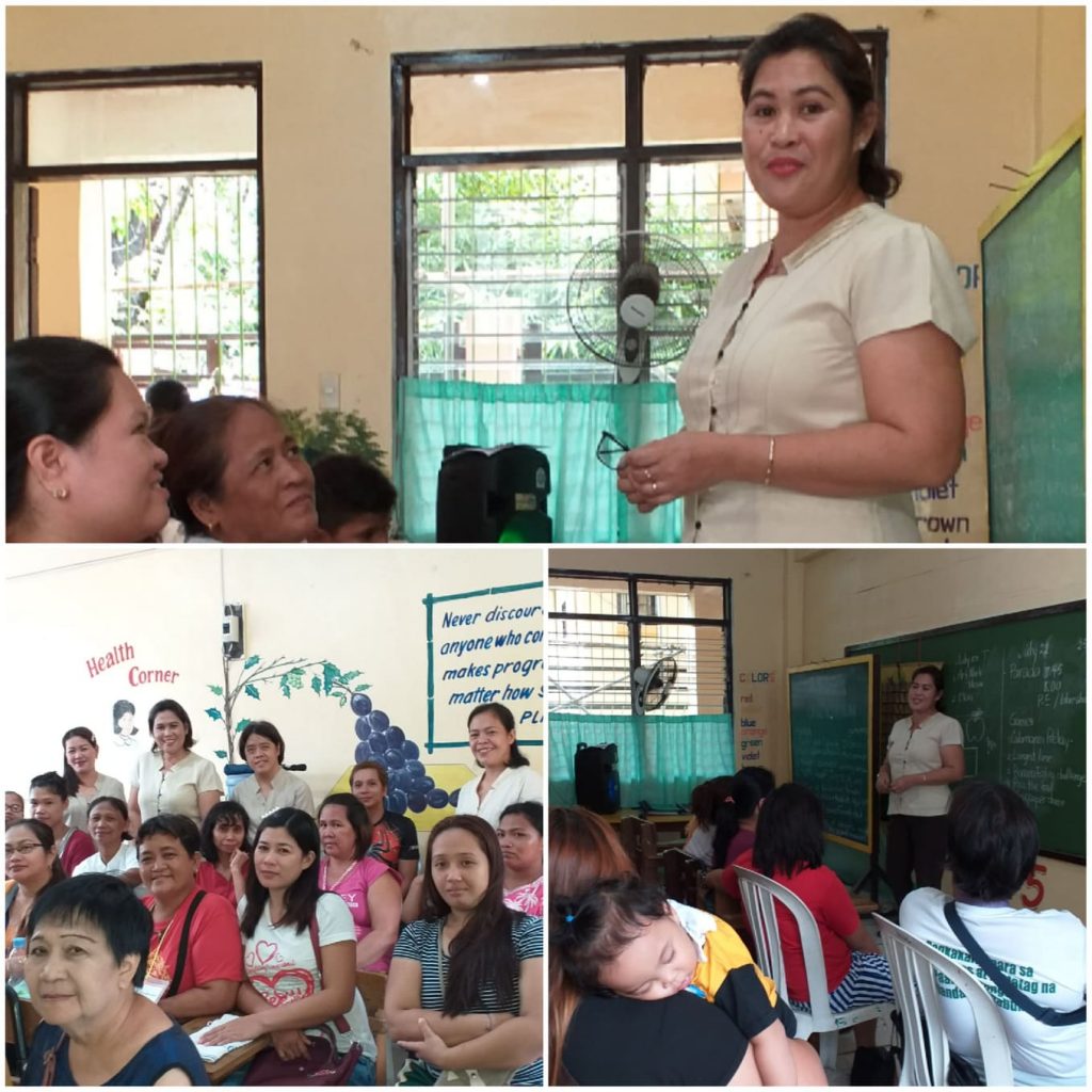 PARENTS' 1ST MEETING & ORIENTATION WITH THE PRINCIPAL